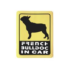 FRENCH BULLDOG IN CAR