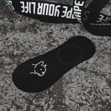 Buldočkovské ponožky "ťapky" čierne