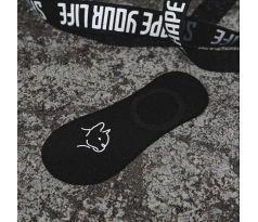 Buldočkovské ponožky "ťapky" čierne