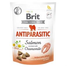 Funkčné pamlsky Brit Care Dog Functional Snack Antiparasitic losos 150 g