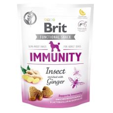 Funkčné pamlsky Brit Care Dog Functional Snack Immunity hmyz 150 g