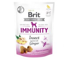 Funkčné pamlsky Brit Care Dog Functional Snack Immunity hmyz 150 g